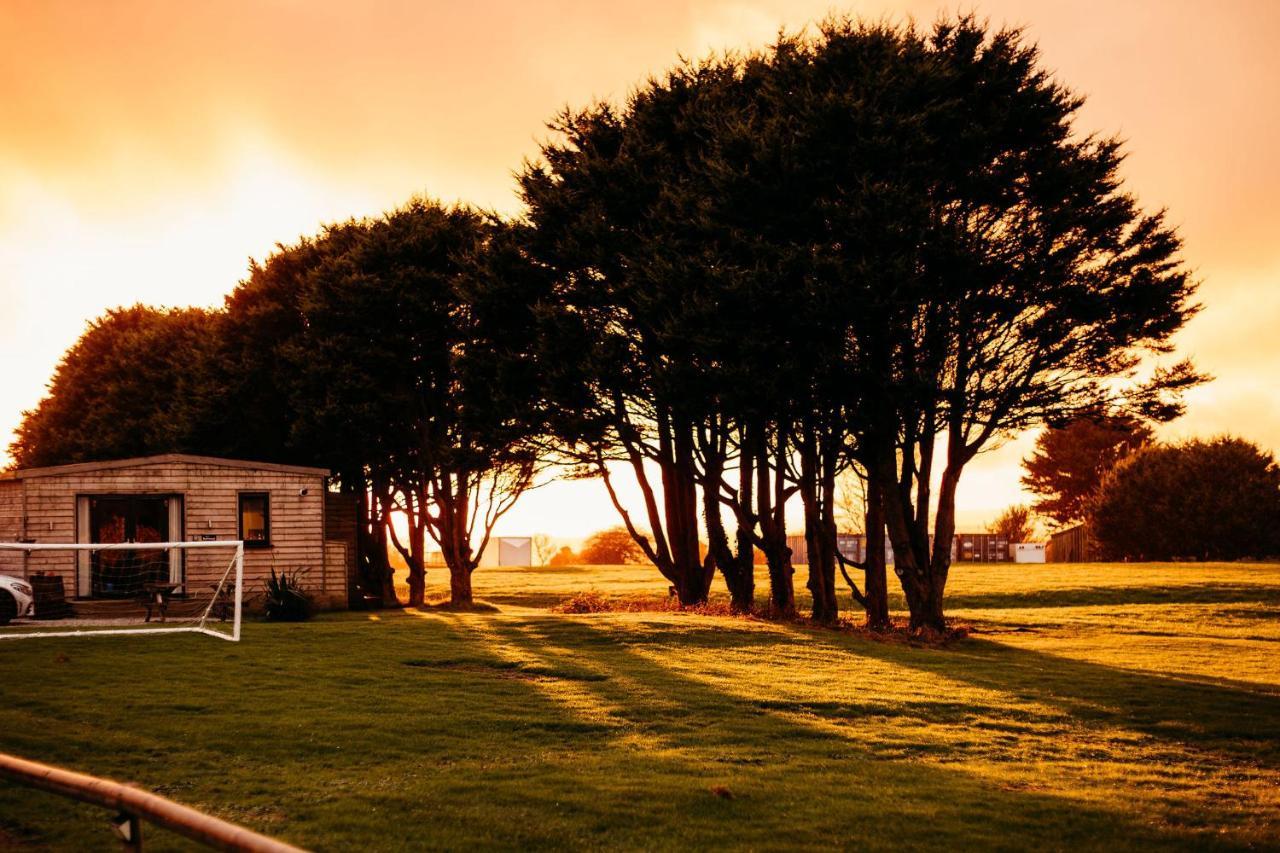 Bushwood-Beautifully Fitted Wooden Lodge Helston Cornwall Eksteriør bilde